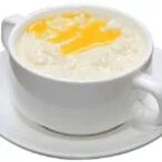 Mingau de arroz no cardápio para varizes